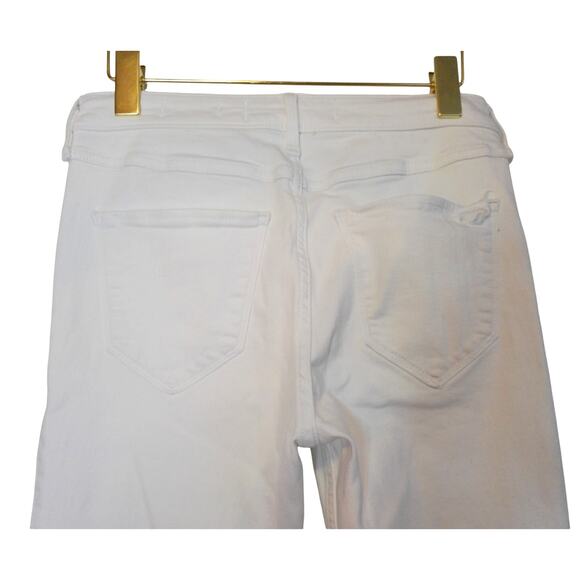 Hollister High Rise Jean White 7R 28/28 - Picture 3 of 4
